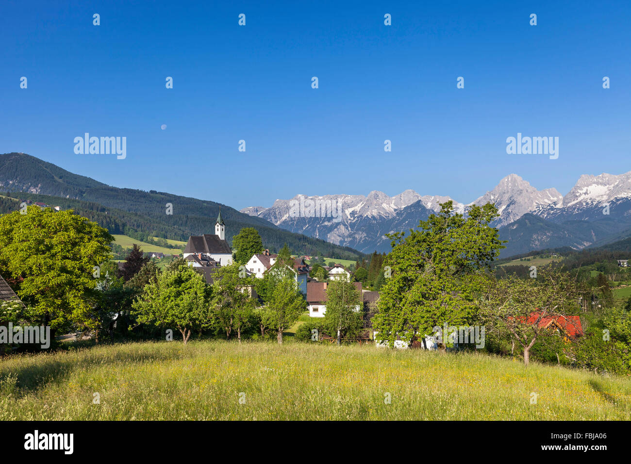 Vorderstoder, Totes Gebirge, Region Pyhrn-Priel, Upper Austria, Austria, Stock Photo