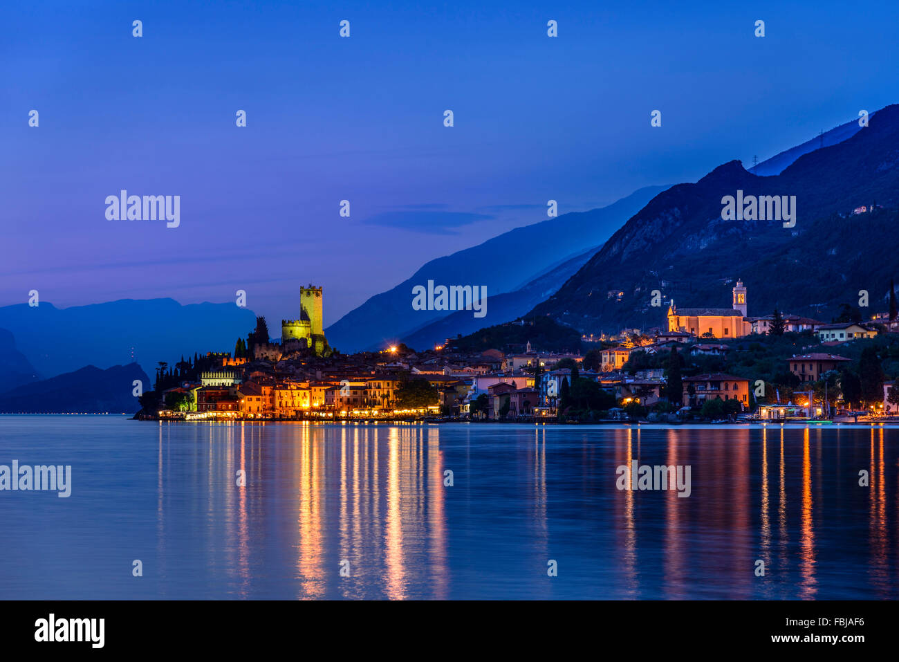 Malcesine street view hi-res stock photography and images - Alamy