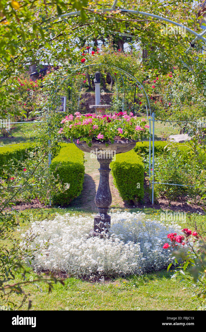 Park of Henri le Sidaner Stock Photo