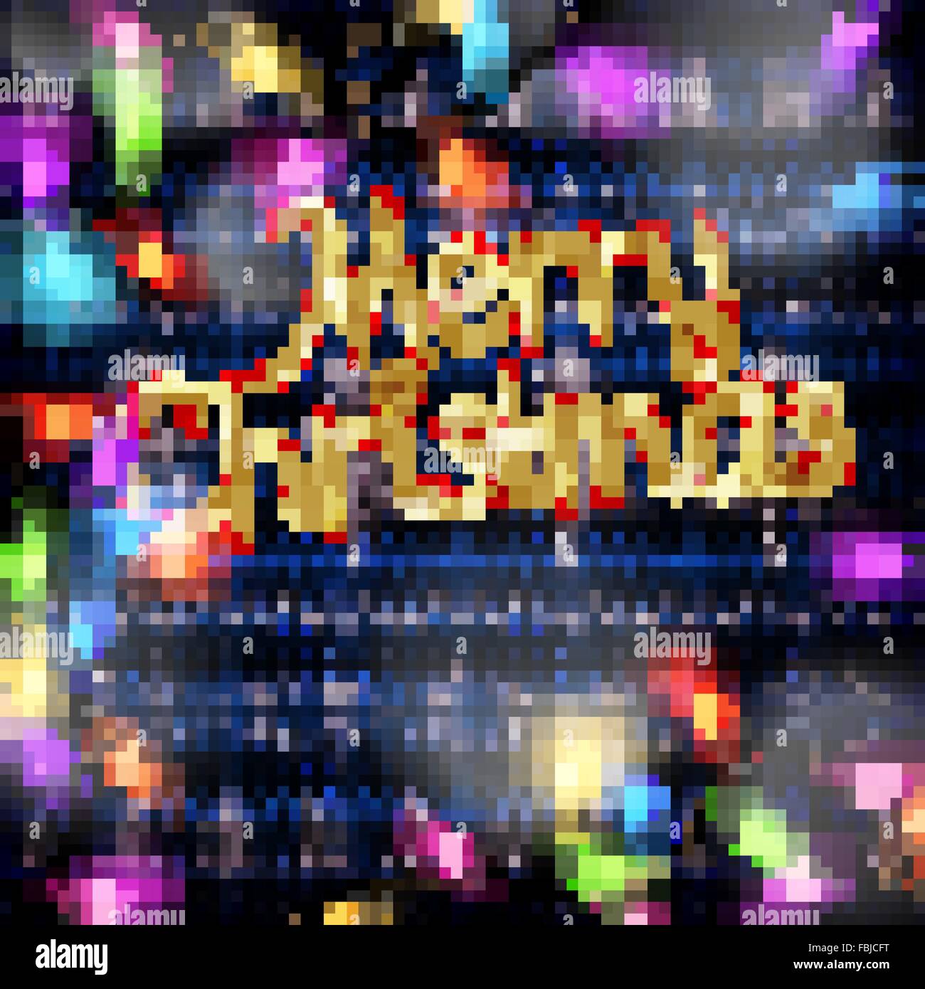 Knitted Christmas background. EPS 10 Stock Vector Image & Art - Alamy