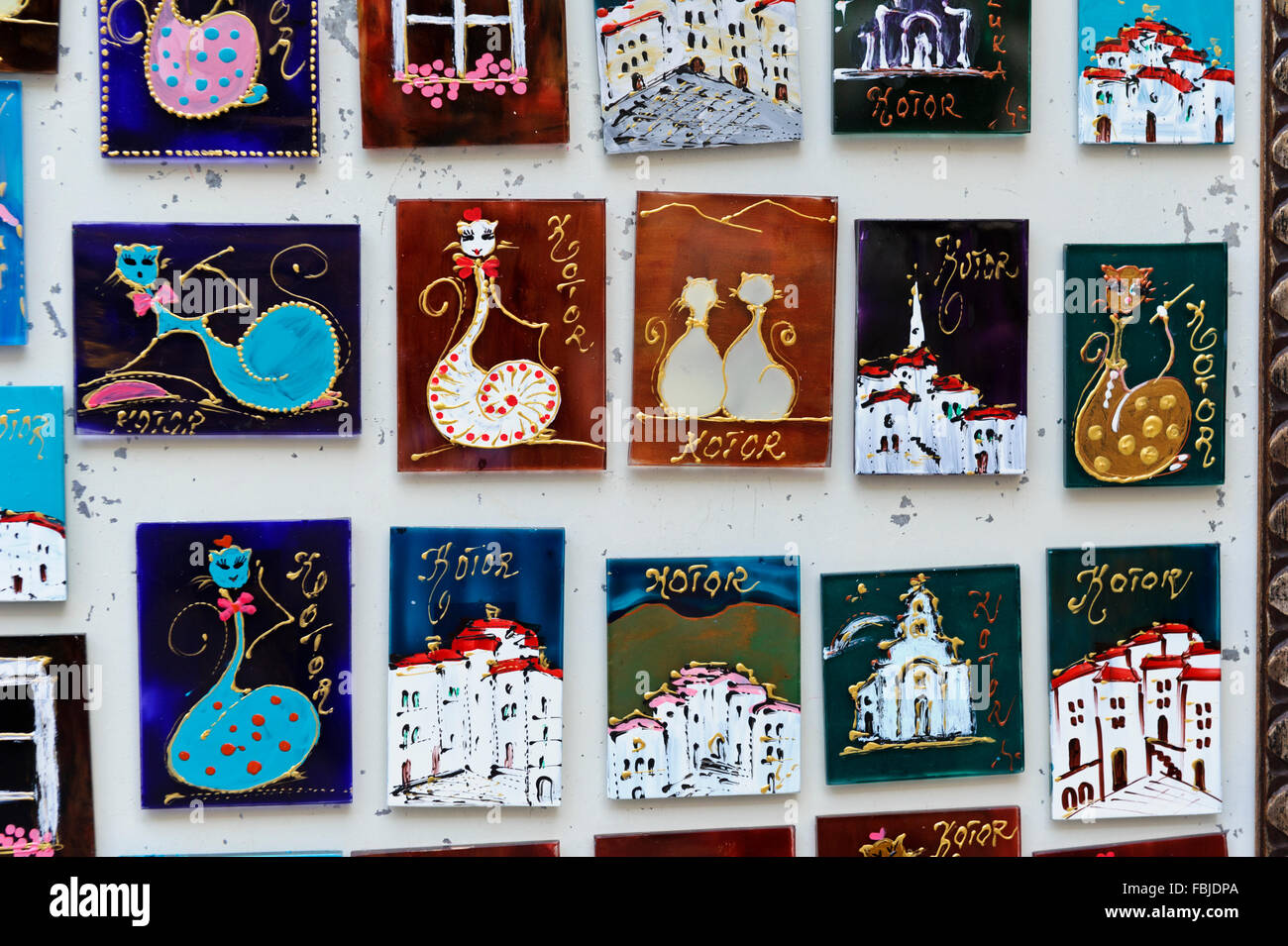 Handmade fridge for sale in Kotor, Montenegro Stock Photo Alamy