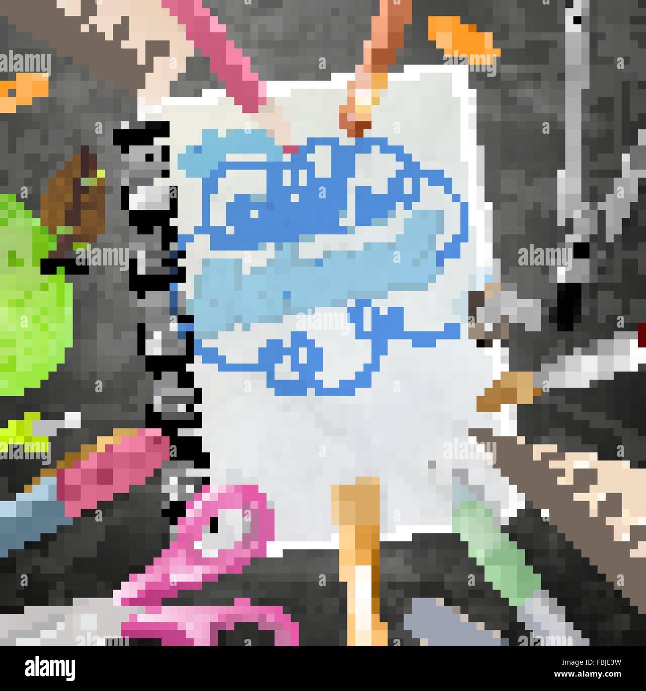 Back to School template concept. EPS 10 Stock Vector Image & Art - Alamy