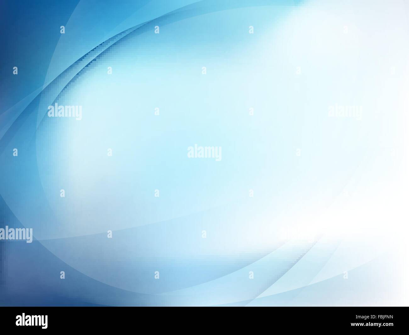 Blue Light Wave Abstract Background. EPS 10 Stock Vector Image & Art ...