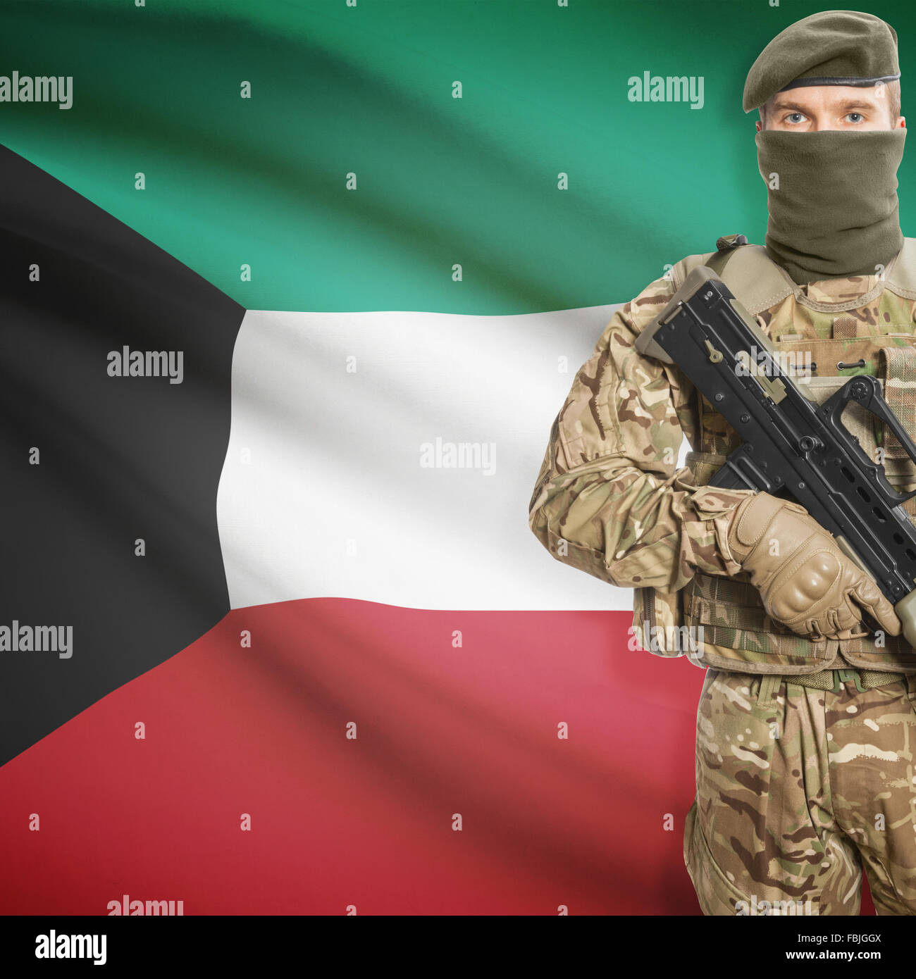 Kuwaiti police hires stock photography and images Alamy