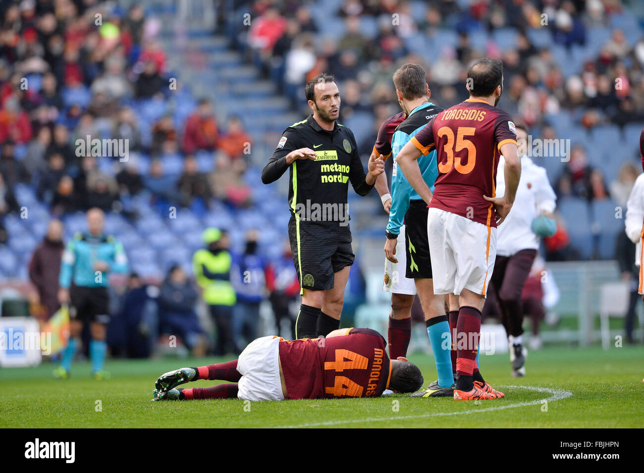 As Roma Italian Serie A Stock Photo