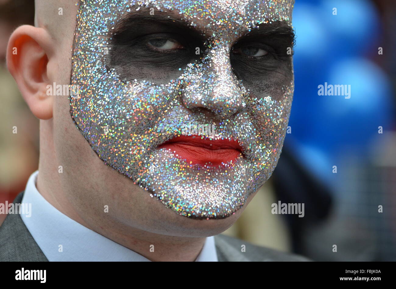 glitter man