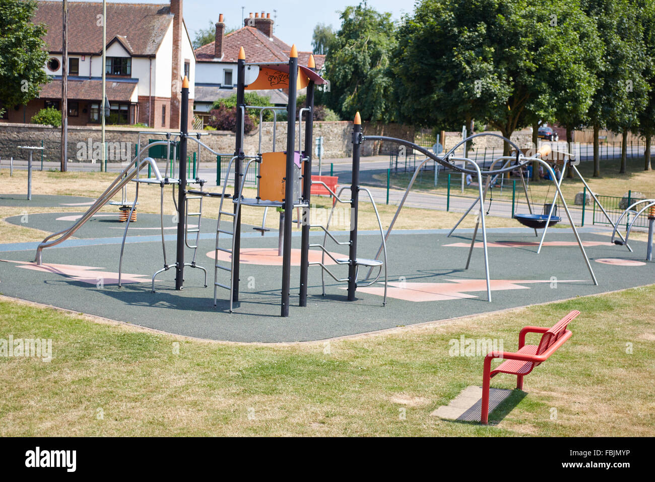 General view of a playground Stock Photo - Alamy