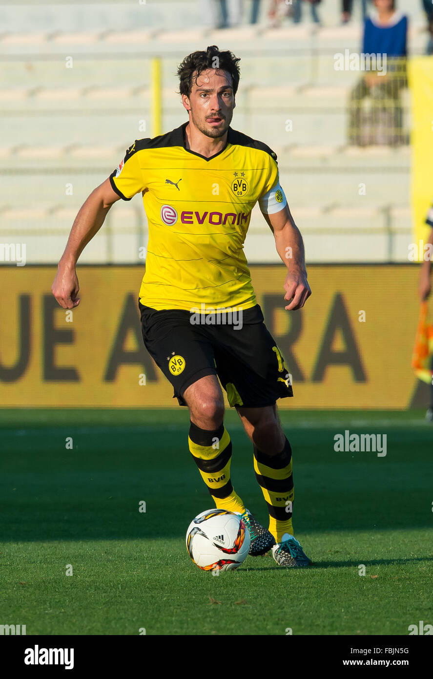Dubai, UAE. 15th Jan, 2016. Dortmund's Mats Hummels in action during