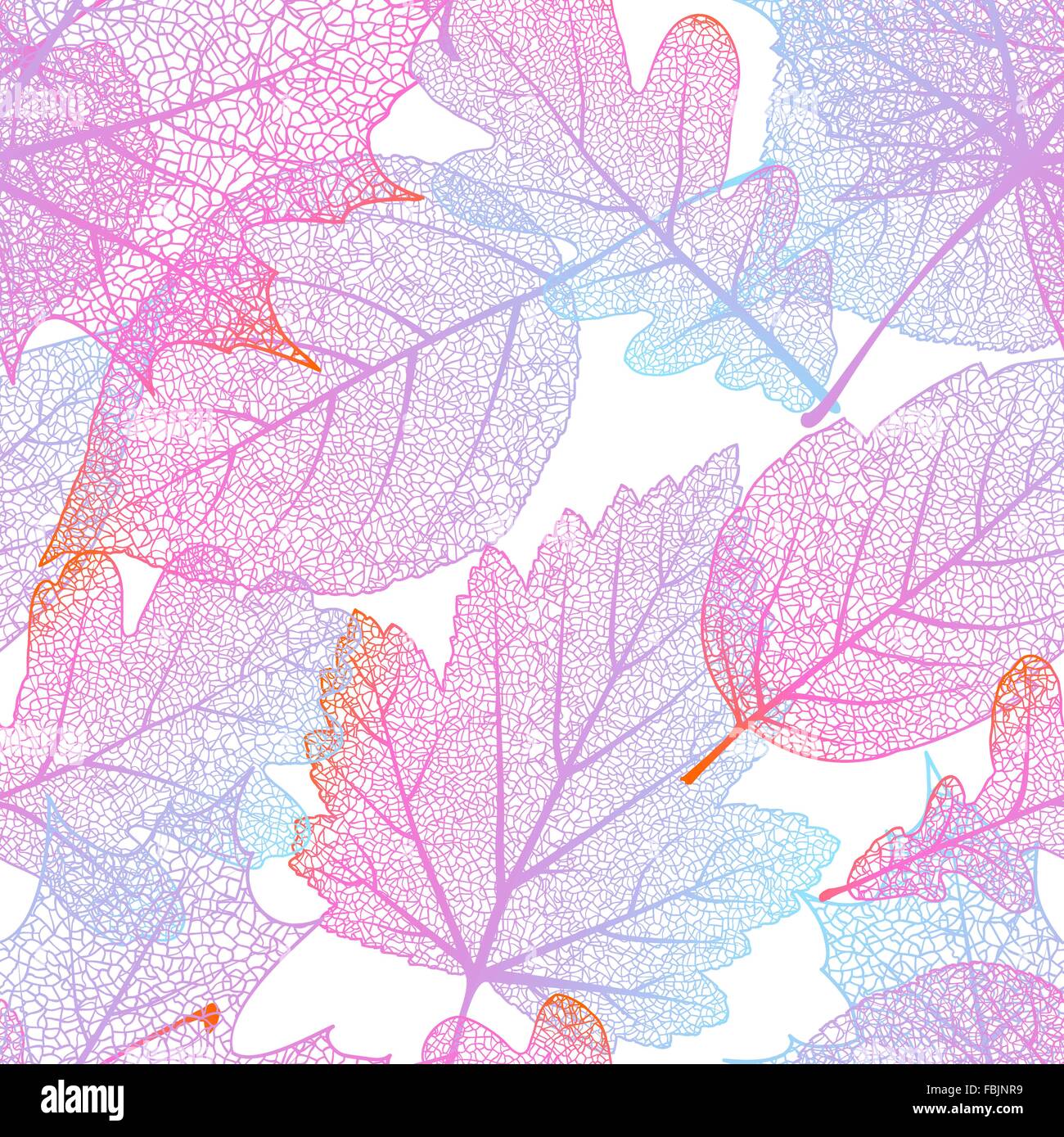 Seamless with autumn leaves. EPS 10 Stock Vector Image & Art - Alamy