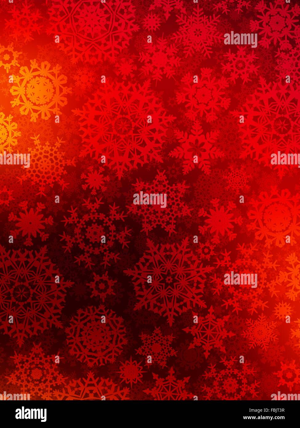Christmas background with snowflakes. EPS 8 Stock Vector Image & Art ...