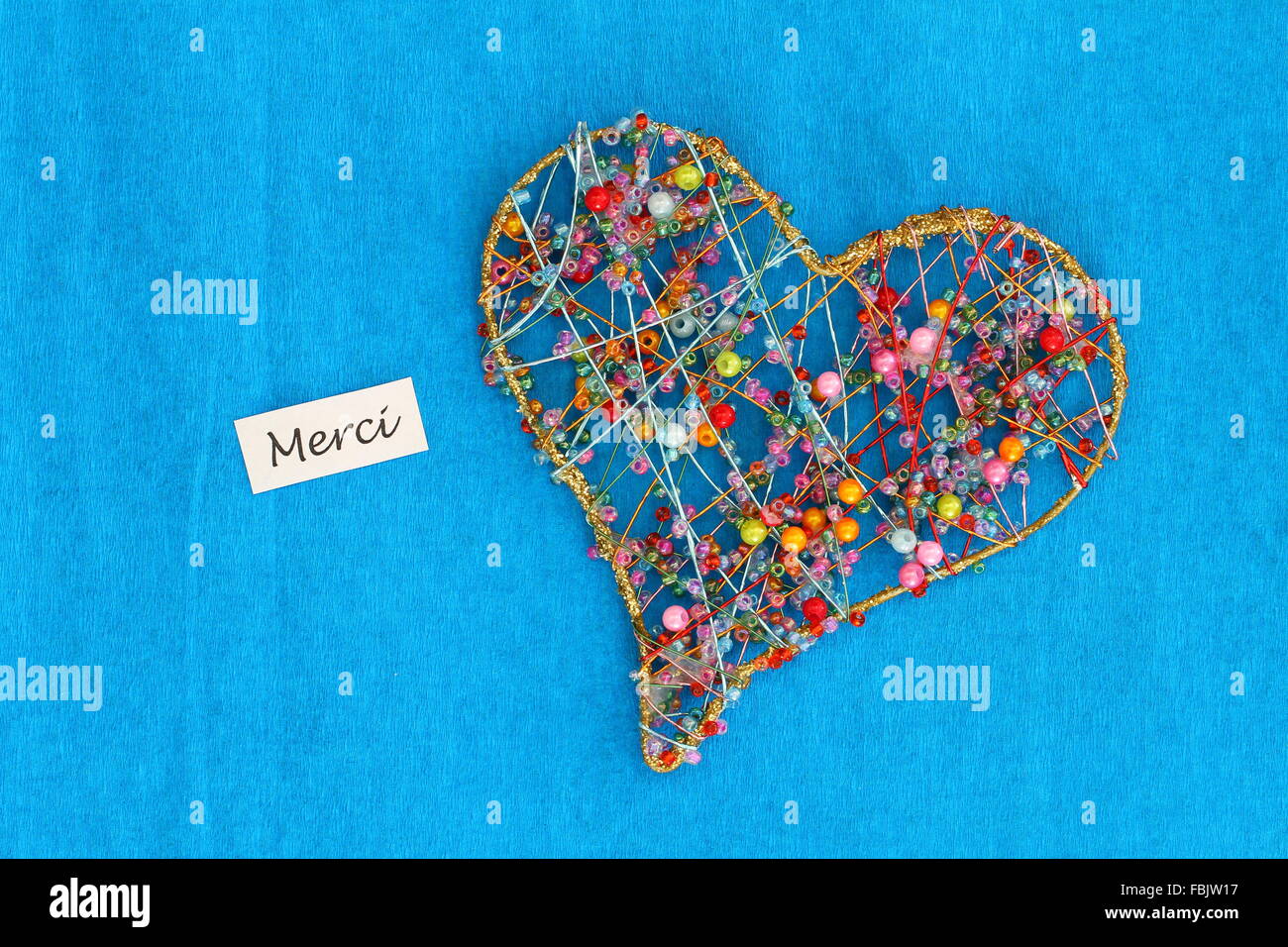 French Thank You Note High Resolution Stock Photography and Images - Alamy