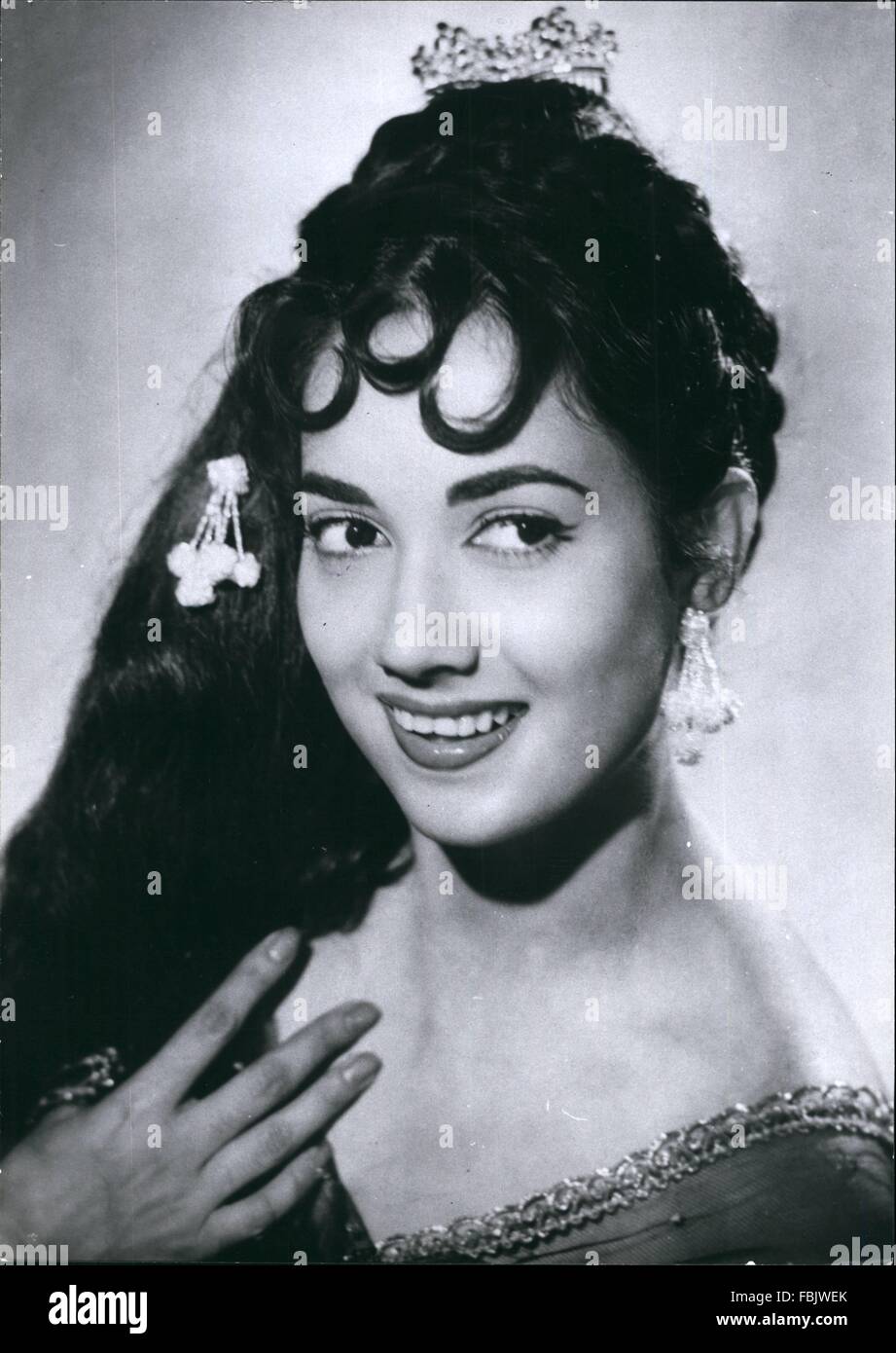1962 - Stars Of India: Shakila, is known as the ''Fairy of the Indian Screen''. She is a member of a Muslim family from Iran, and is one of the leading stars in India. She generally is selected by producers to play the part of a fairy in fantasy films which are based on mythology of ancient India. © Keystone Pictures USA/ZUMAPRESS.com/Alamy Live News Stock Photo