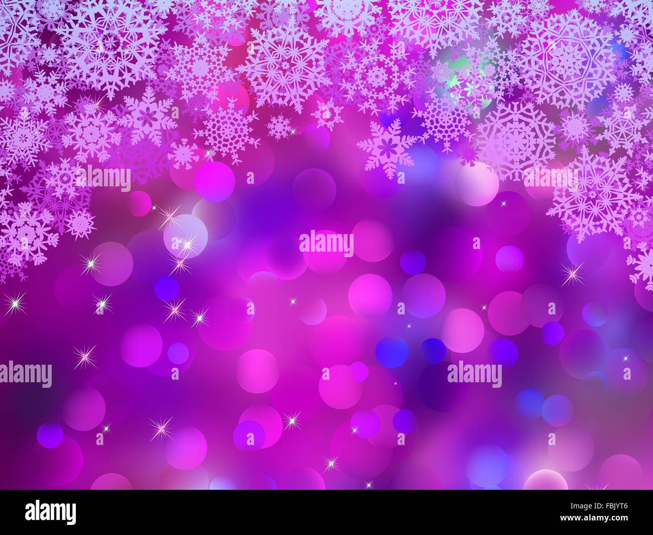 Purple background with snowflakes. EPS 8 Stock Vector Image & Art - Alamy