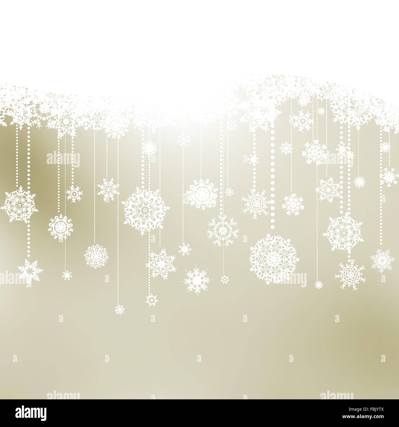 Christmas background with snowflakes. EPS 8 Stock Vector Image & Art ...
