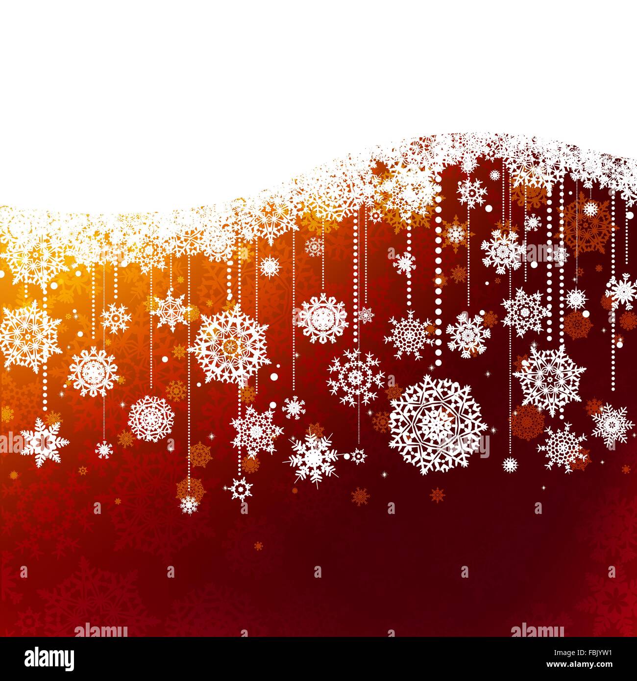 Christmas background with snowflakes. EPS 8 Stock Vector Image & Art ...