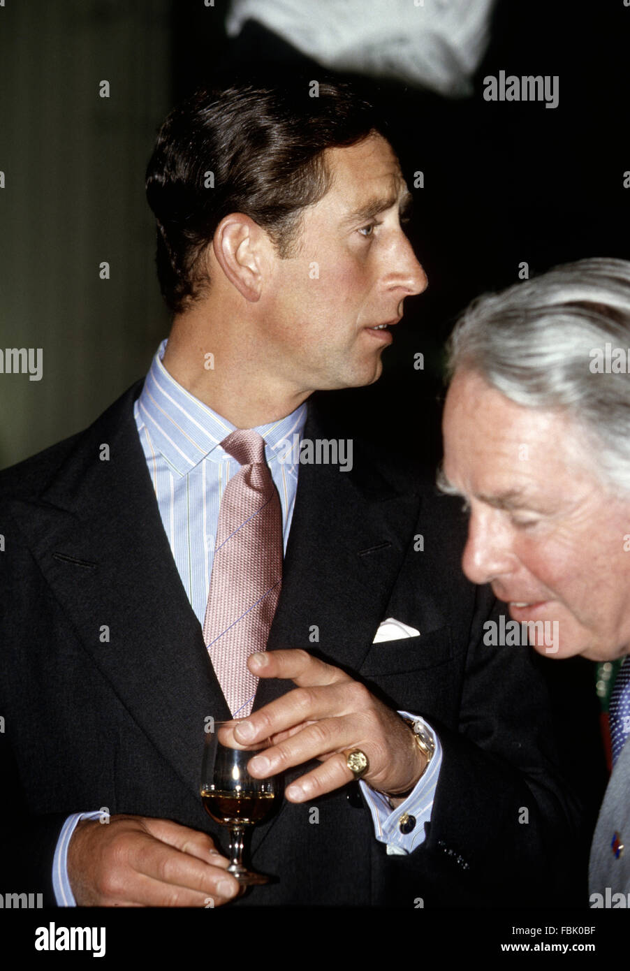 Chicago, Illinois, USA, 5th September, 1986 Charles, Prince of Wales ...