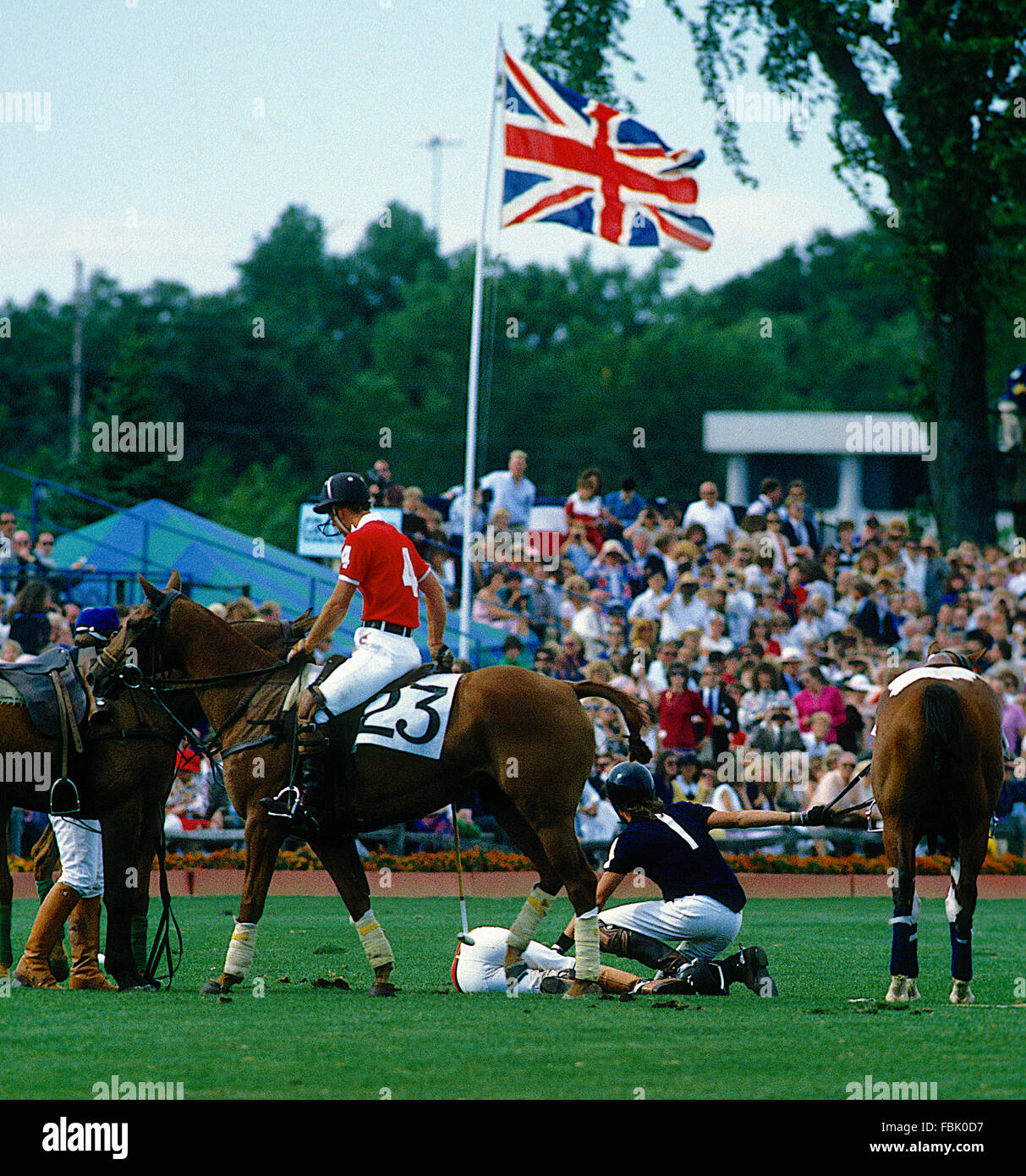 Prince charles polo hi-res stock photography and images - Alamy