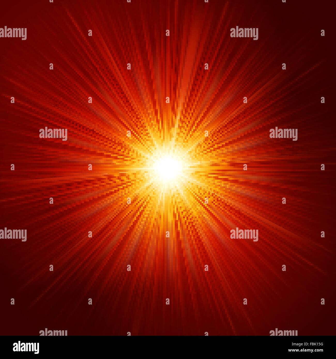 Star burst red and yellow fire. EPS 10 Stock Vector Image & Art - Alamy