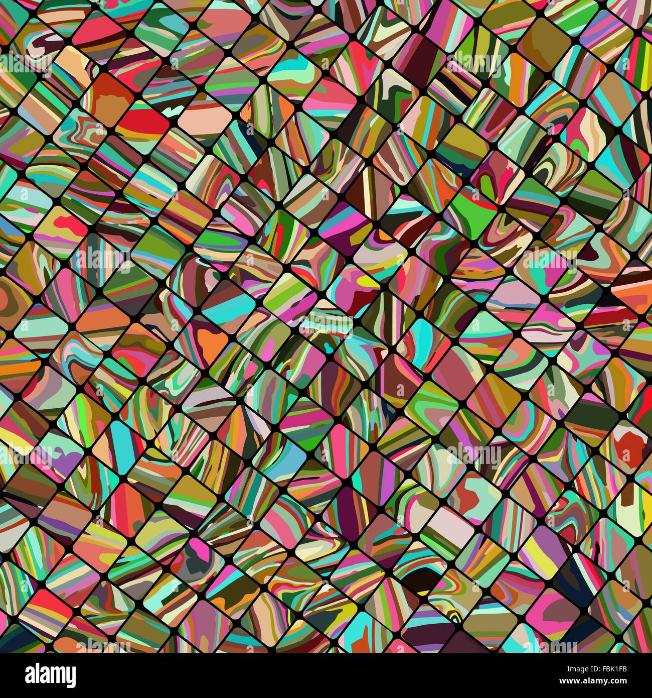 Abstract blue gradient pixel Stock Vector Images - Alamy