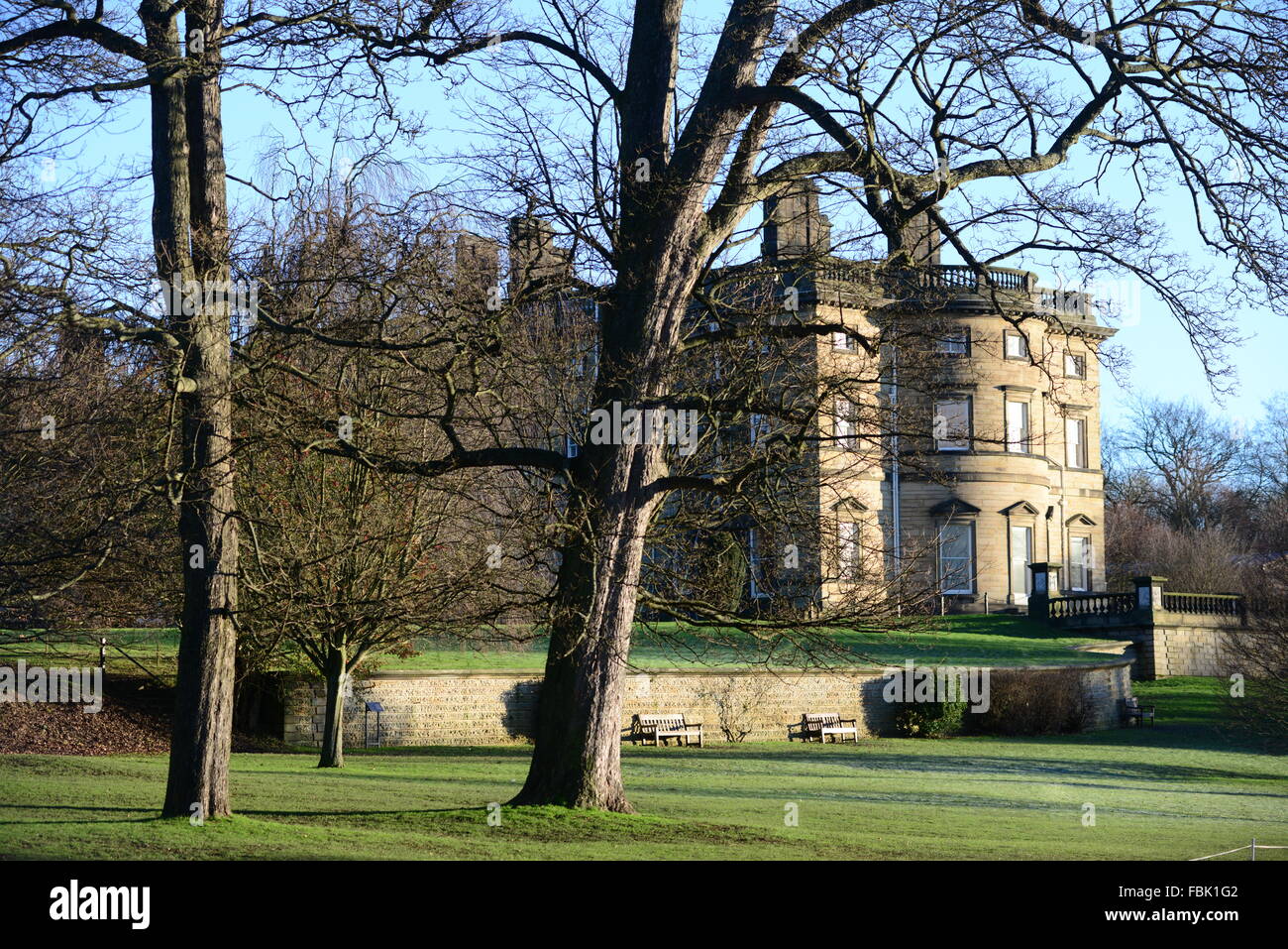 Bretton Hall College of Education, West Bretton, West Yorkshire, UK. Stock Photo