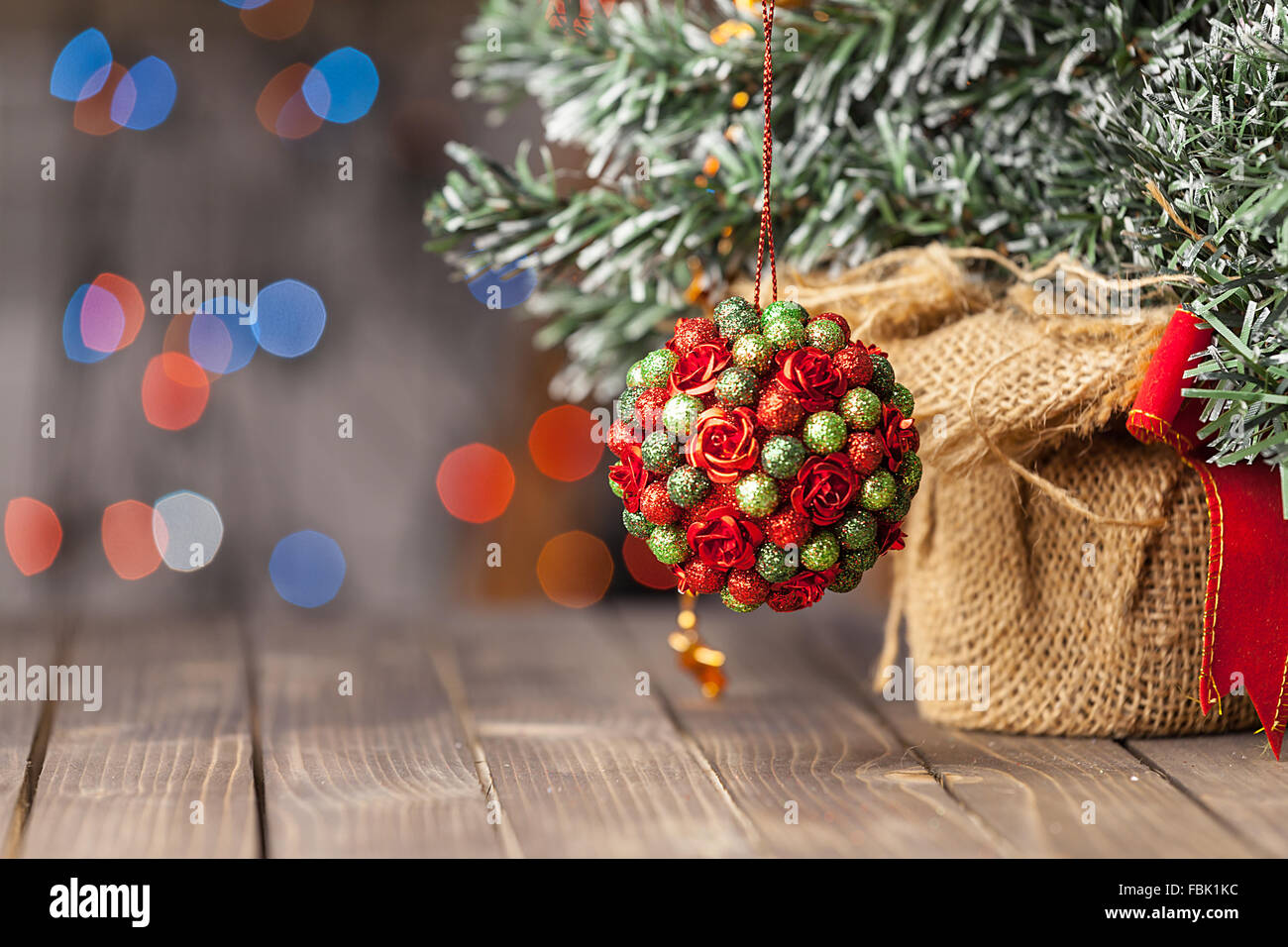 Christmas and New year party background. Stock Photo