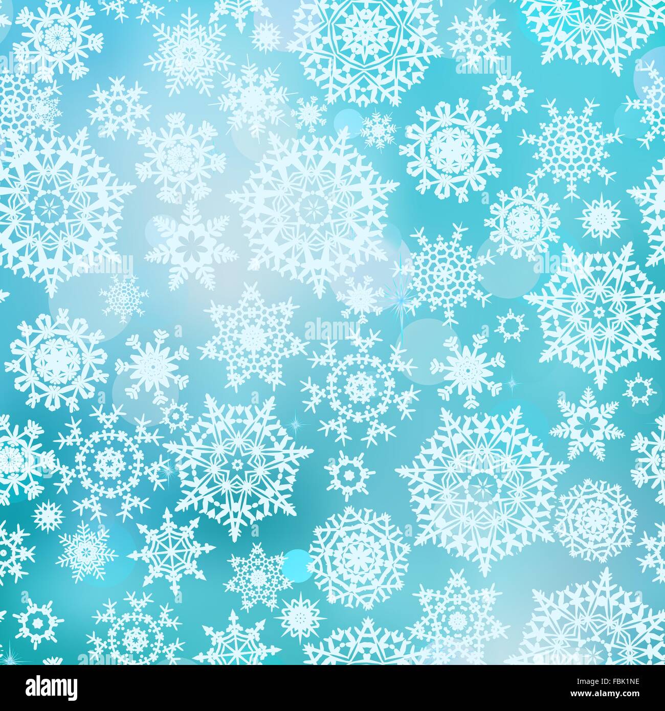 Blue pattern with snowflakes. EPS 8 Stock Vector Image & Art - Alamy
