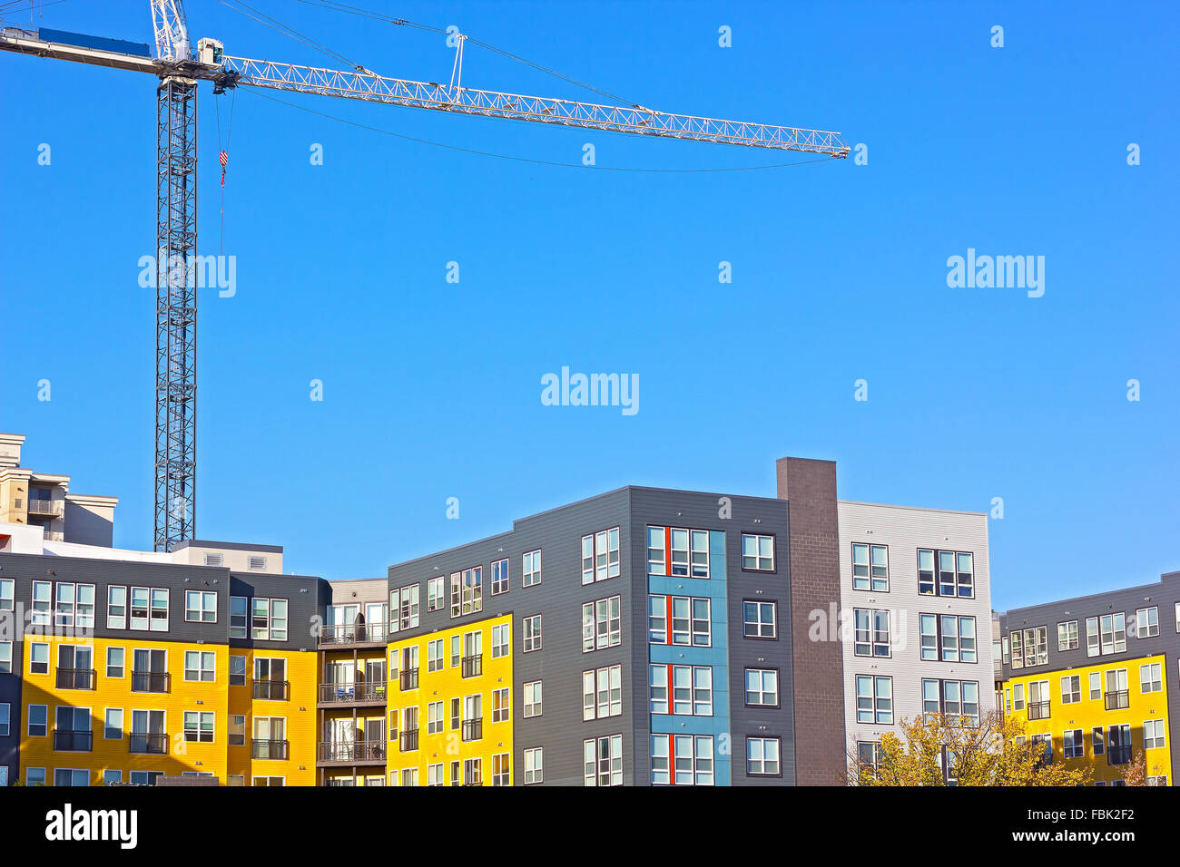 Urban residential development in Northern Virginia, USA Stock Photo Alamy