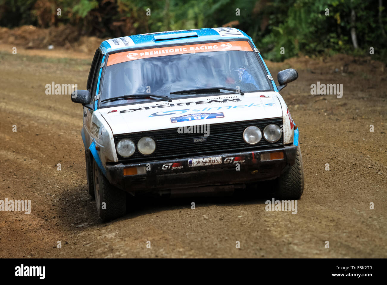Fiat 131 rally rally car hi-res stock photography and images - Alamy