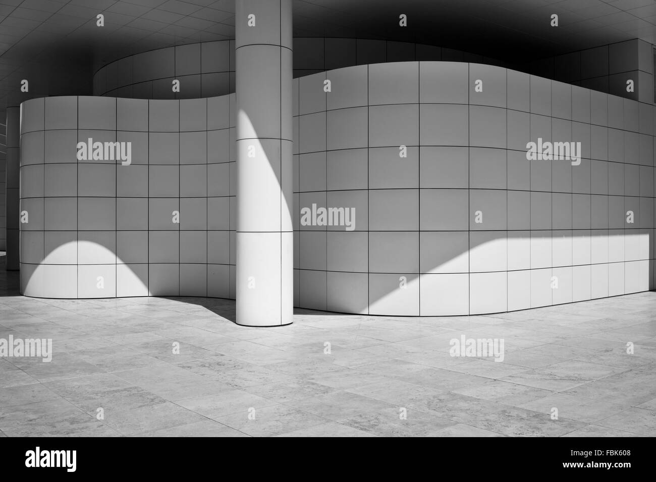 Getty Museum Los Angeles California Richard Meier Stock Photo