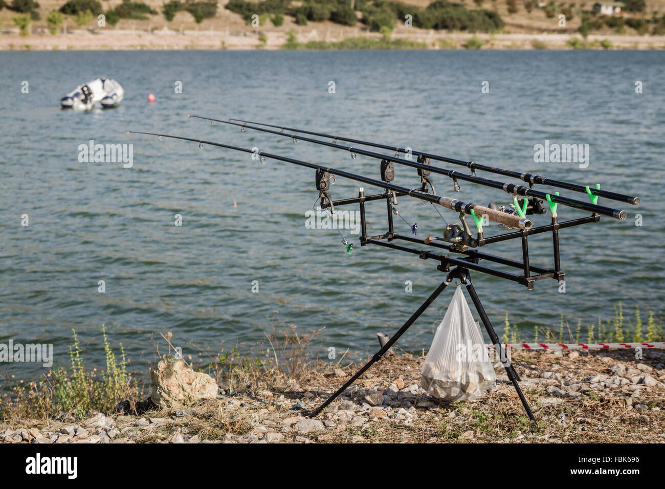 Fishing rod holders hi-res stock photography and images - Alamy
