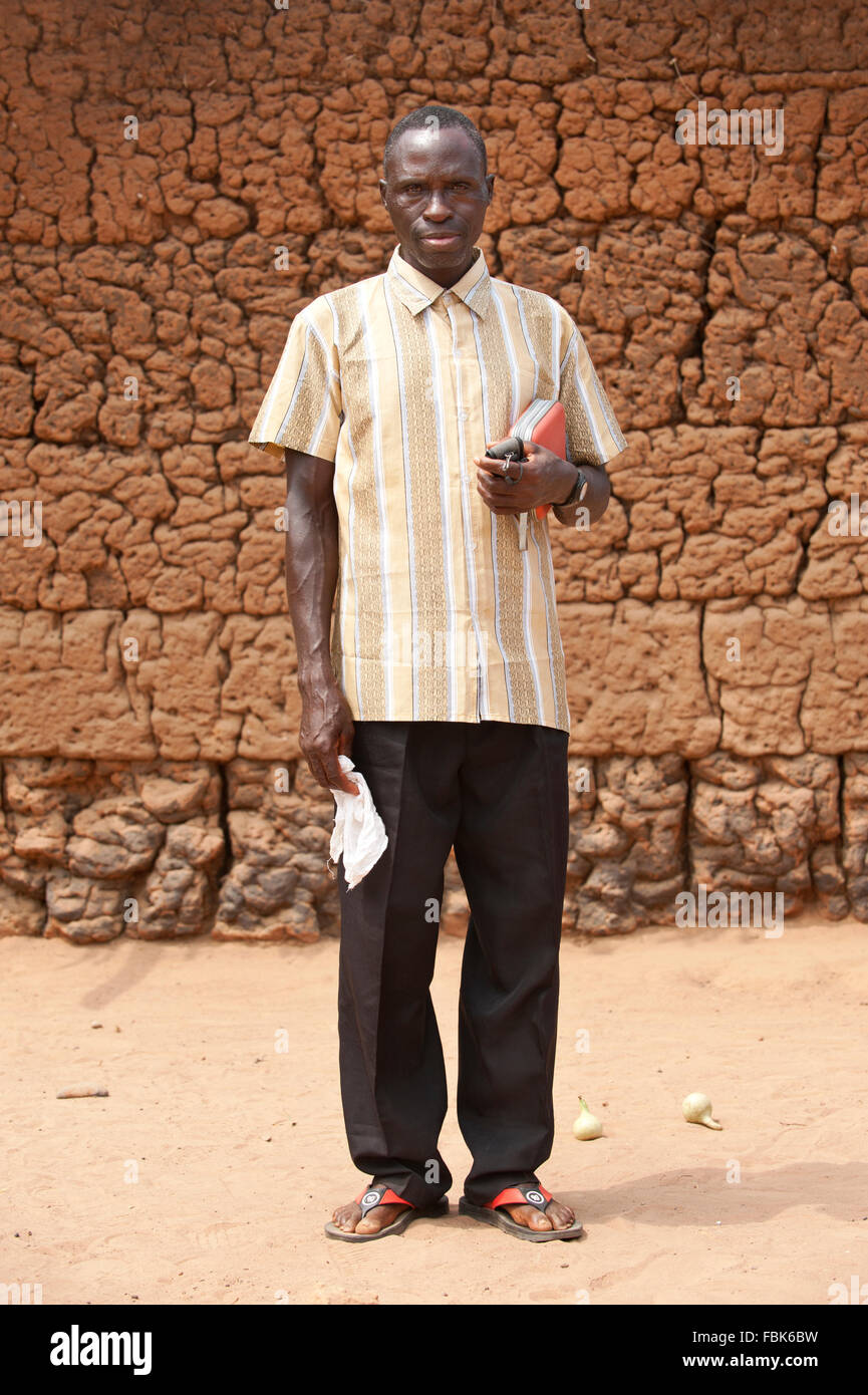 Villager; Fashion; Portrait; Ghana; Volta; Africa Stock Photo