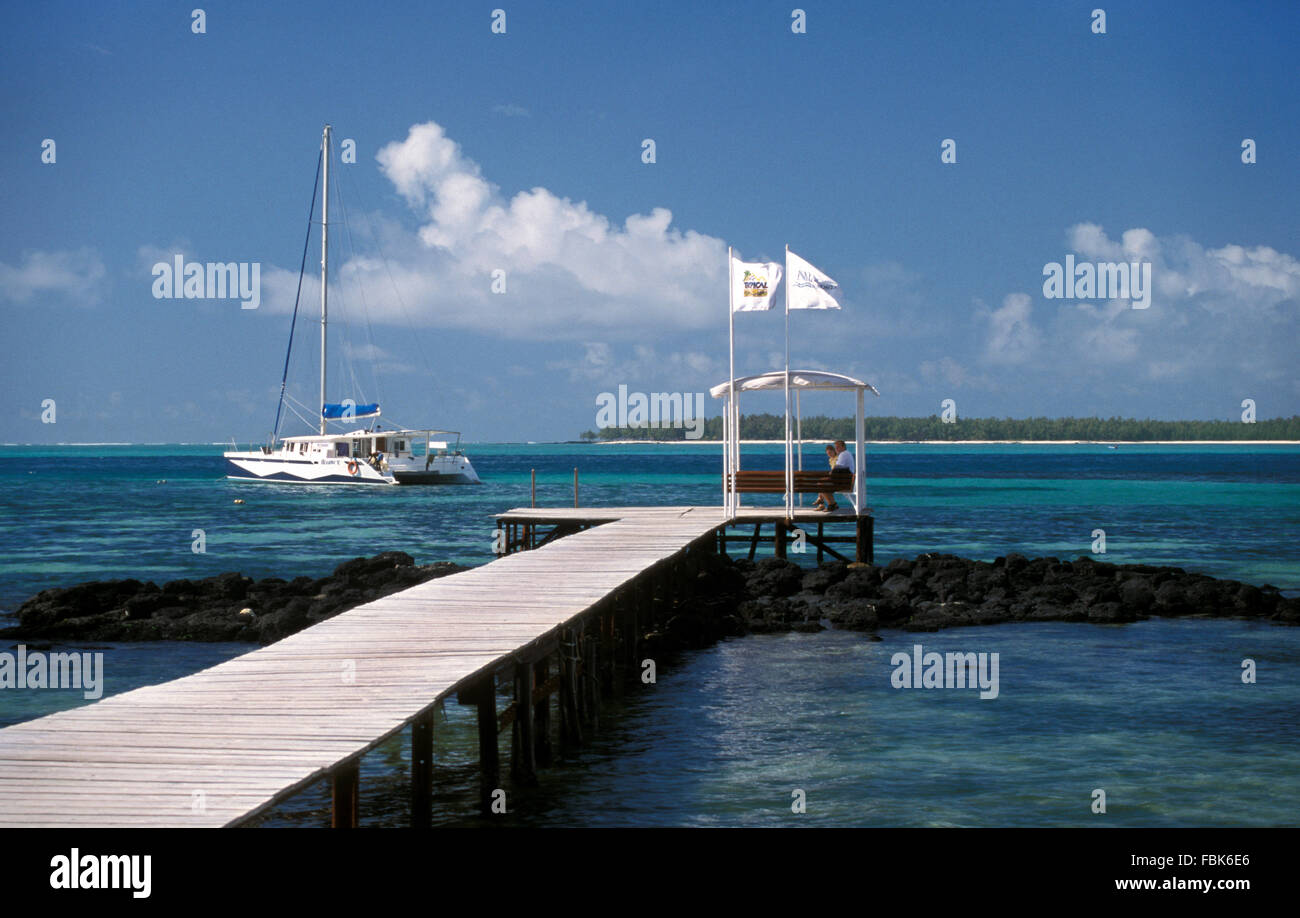 Island of Mauritius in the Indian Ocean Stock Photo - Alamy