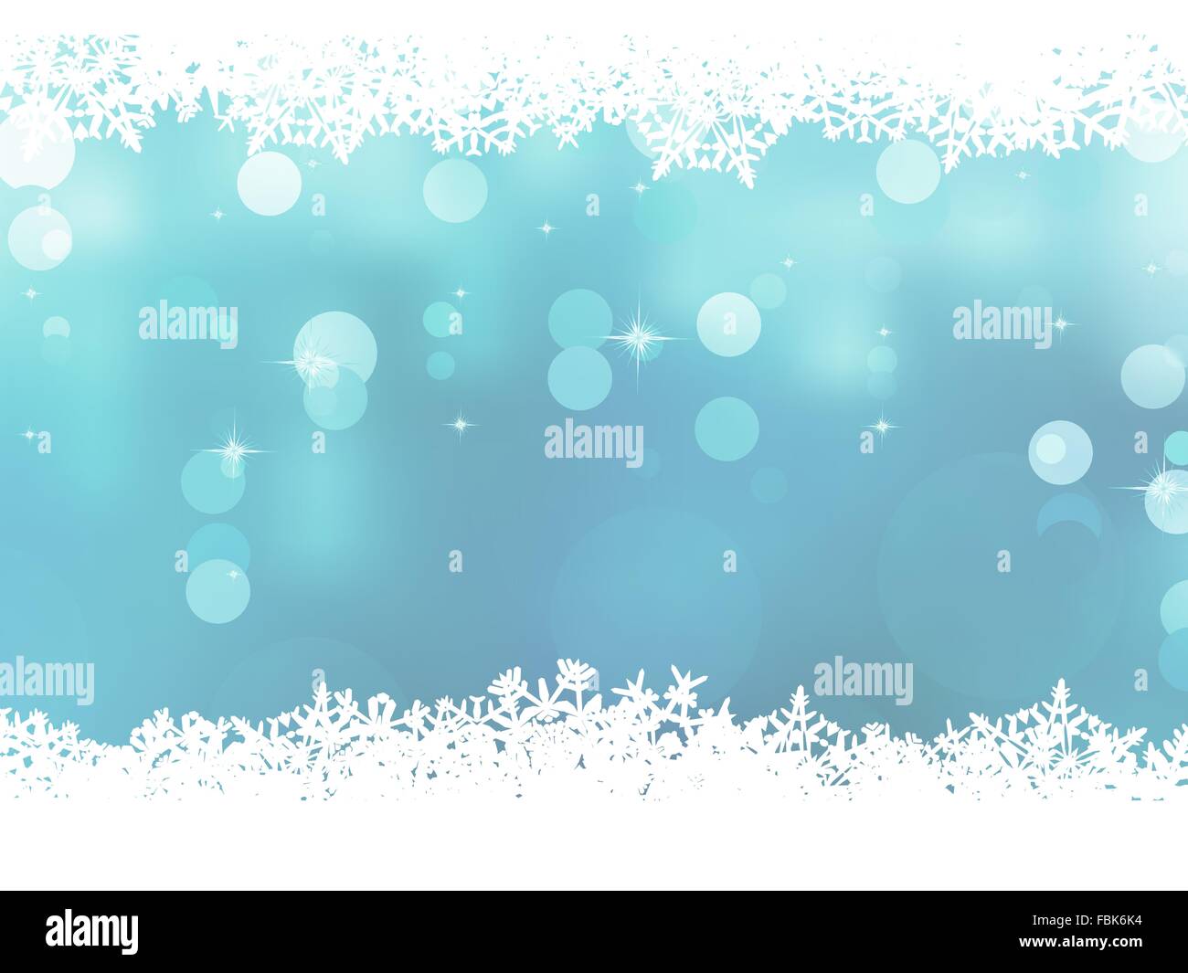 Blue background with snowflakes. EPS 8 Stock Vector Image & Art - Alamy