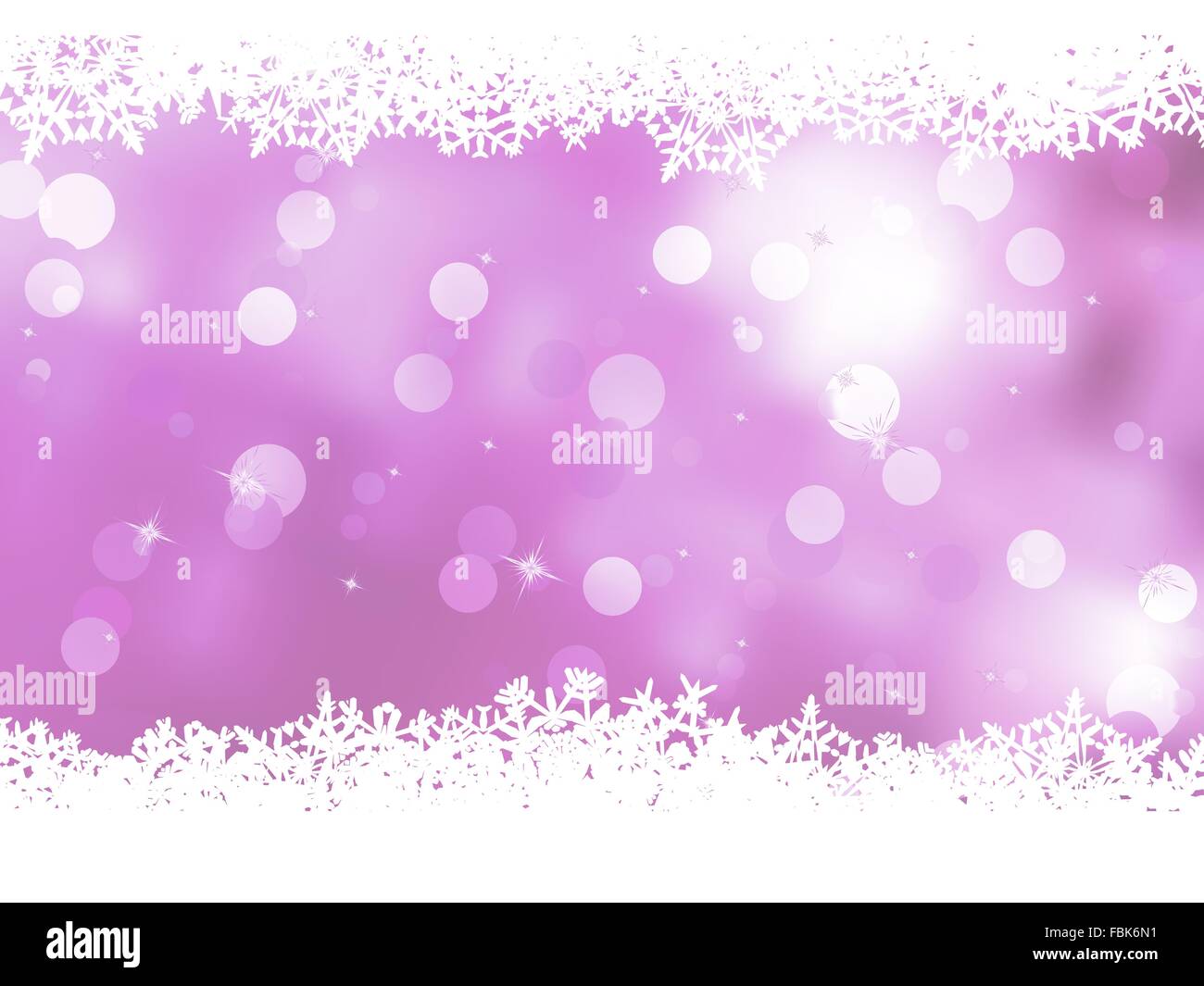 Pink background with snowflakes. EPS 8 Stock Vector Image & Art - Alamy