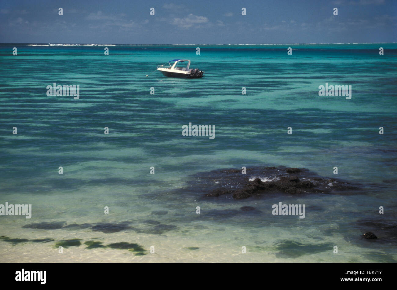 Island of Mauritius in the Indian Ocean Stock Photo - Alamy