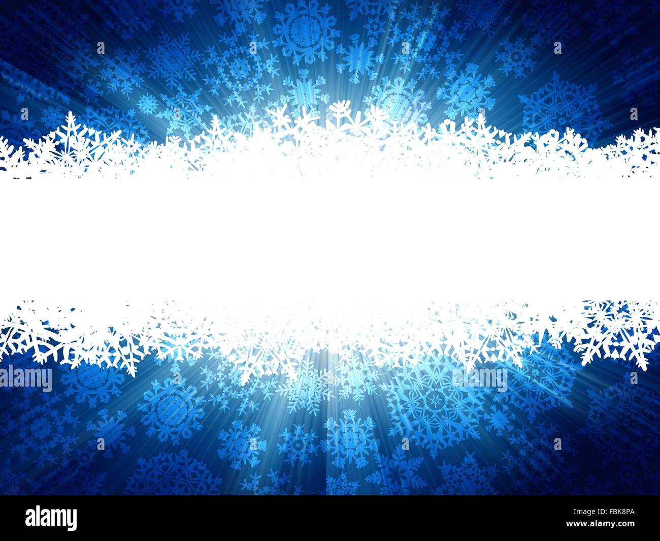 Winter background with snowflakes. EPS 8 Stock Vector Image & Art - Alamy