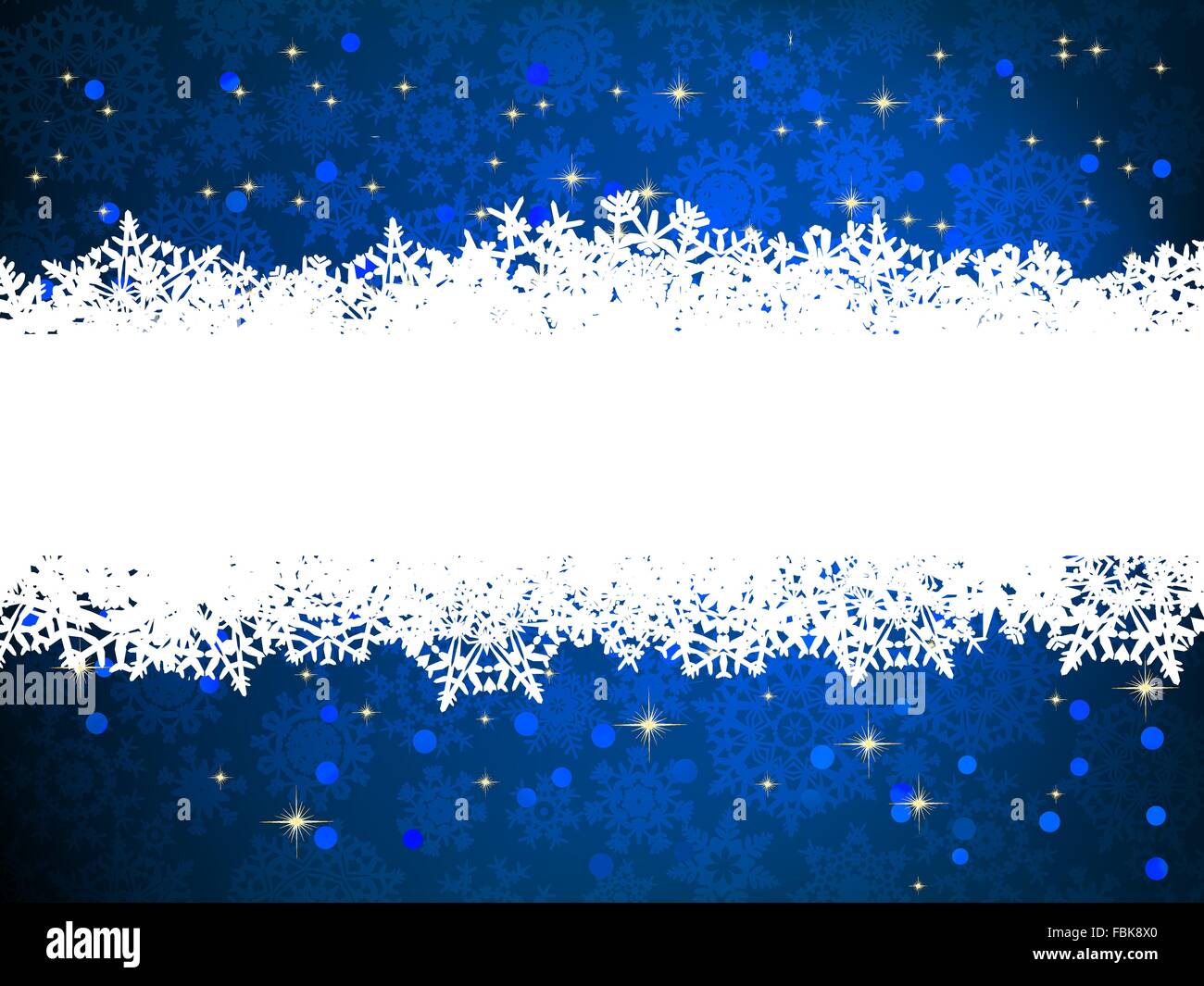 Christmas background with snowflakes. EPS 8 Stock Vector Image & Art ...