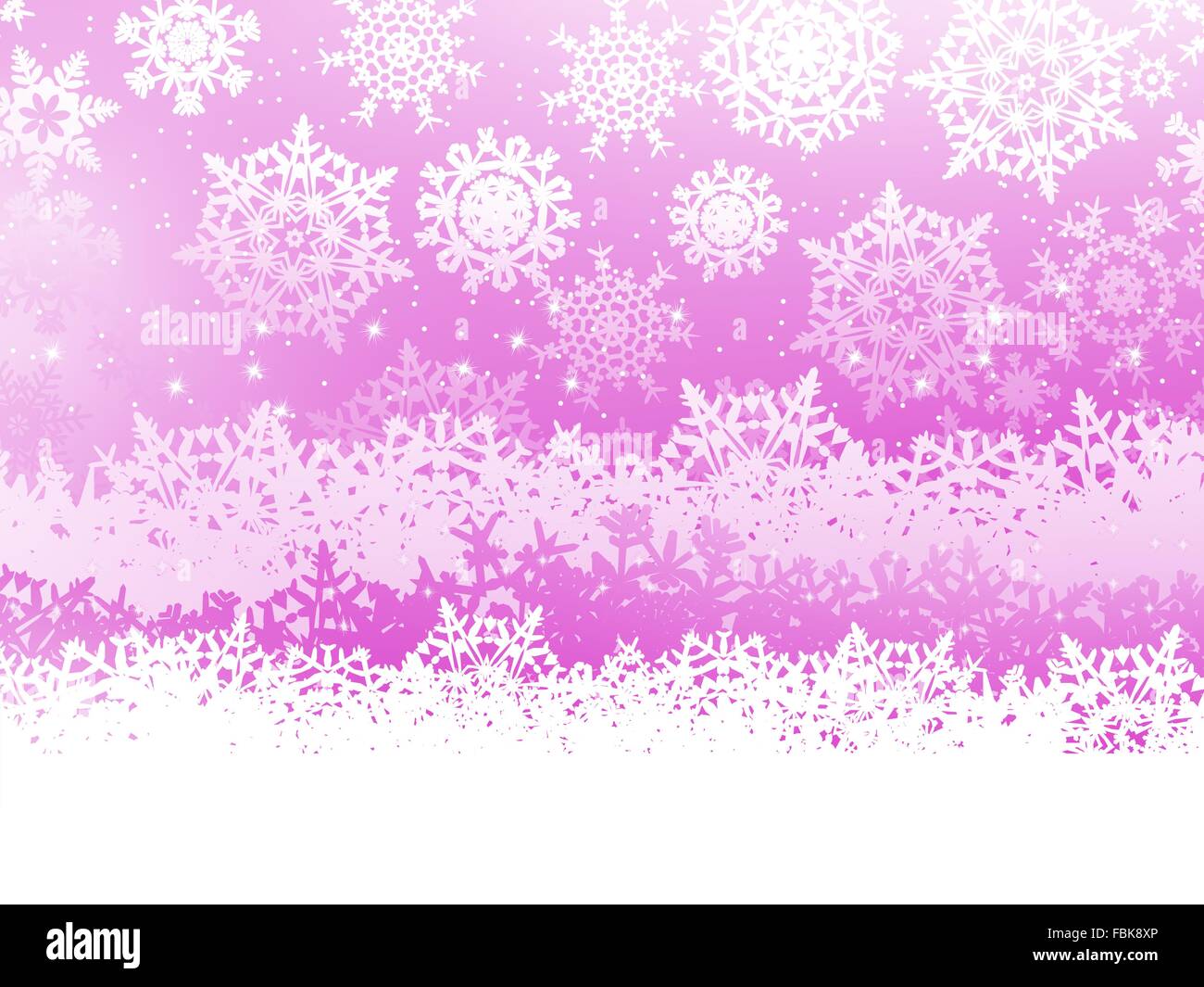Winter background with snowflakes. EPS 8 Stock Vector Image & Art - Alamy