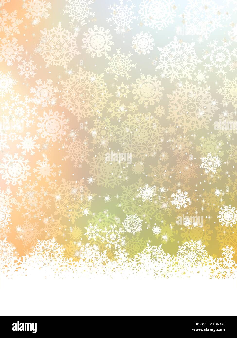 Beige christmas with snowflake. EPS 8 Stock Vector Image & Art - Alamy