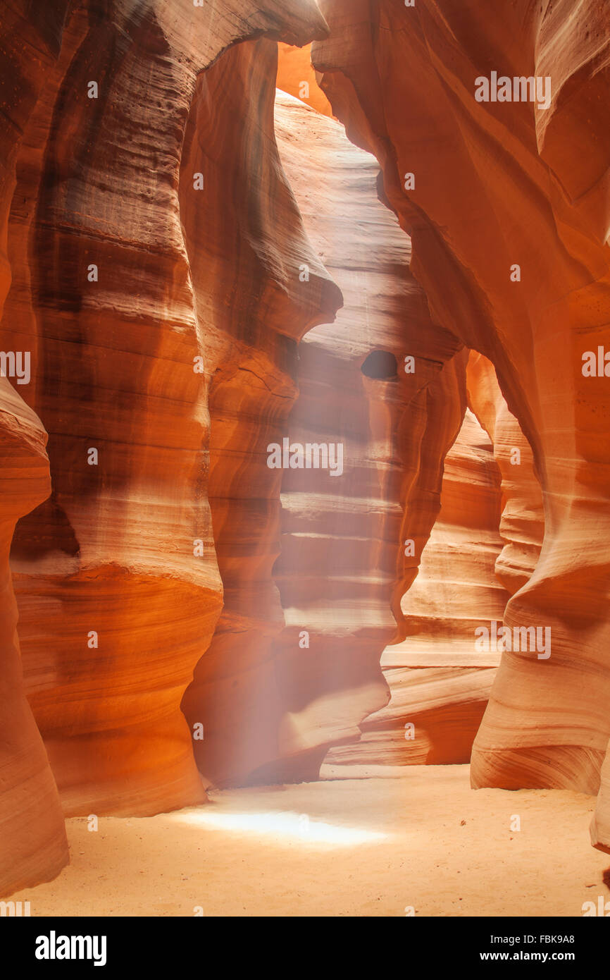 Upper Antelope Canyon, Page, Arizona Stock Photo