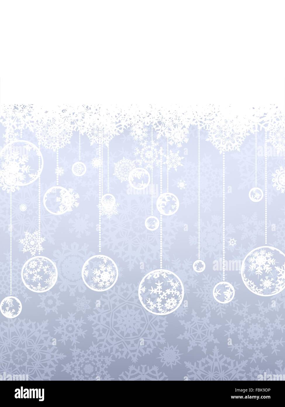 Elegant christmas with snowflakes. EPS 8 Stock Vector Image & Art - Alamy