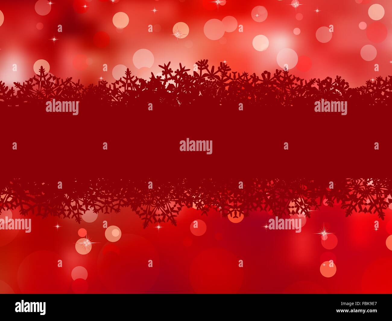 Red background with snowflakes. EPS 8 Stock Vector Image & Art - Alamy