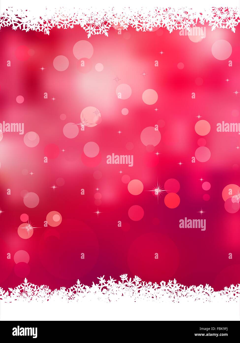 Pink background with snowflakes. EPS 8 Stock Vector Image & Art - Alamy