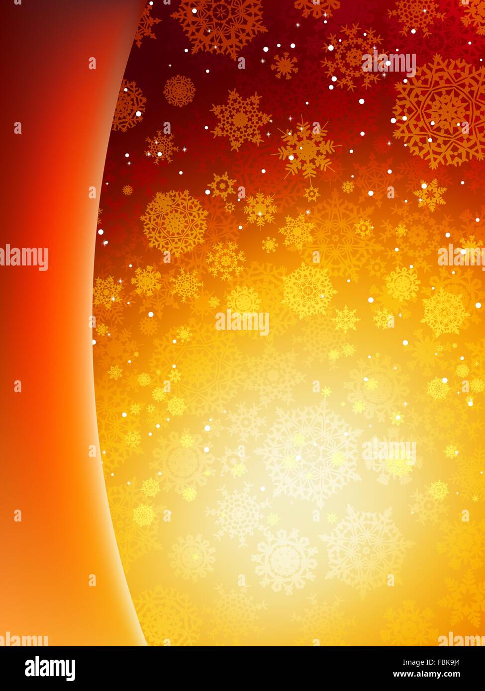 Christmas background with snowflakes. EPS 8 Stock Vector Image & Art ...