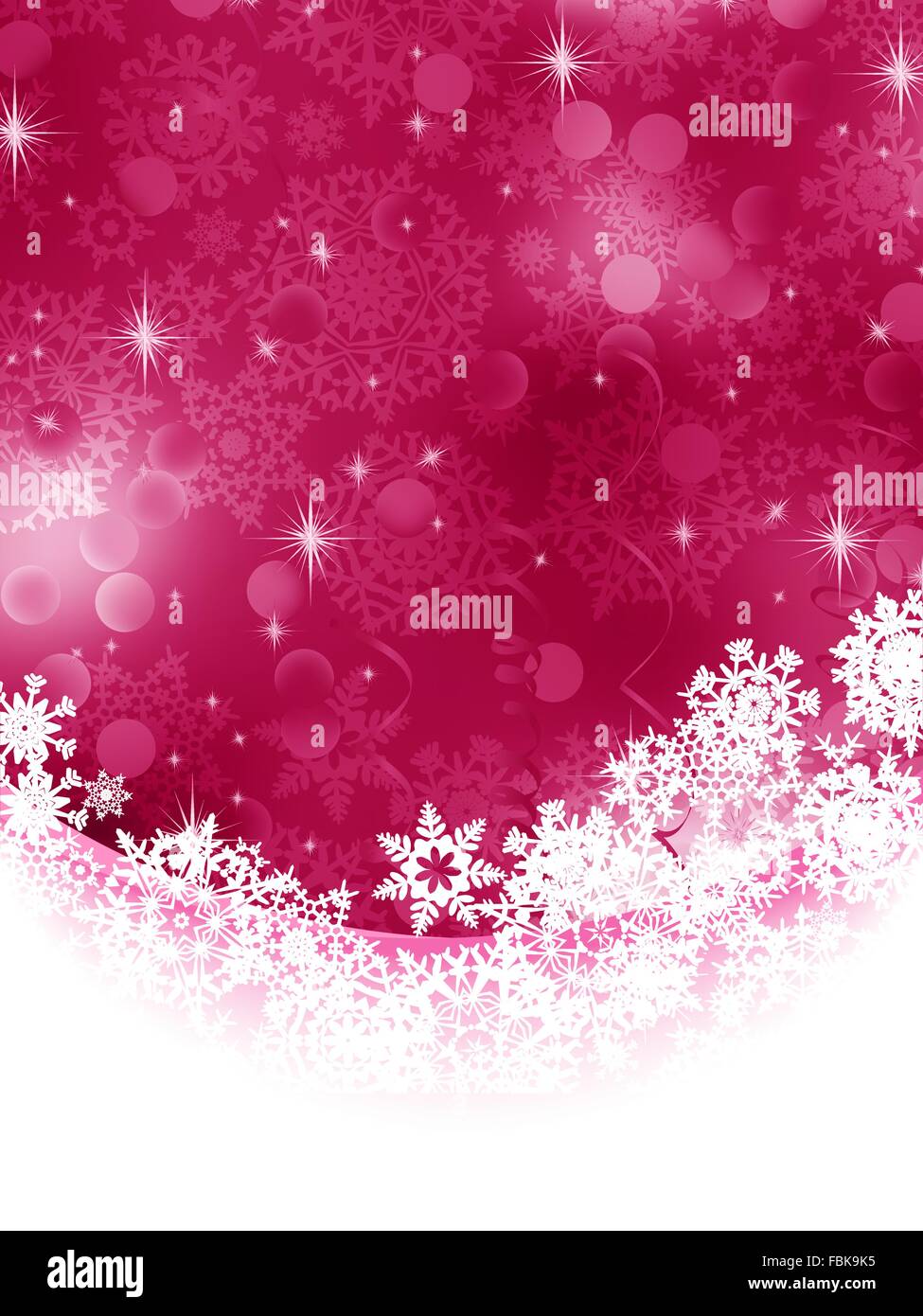 Red background with snowflakes. EPS 8 Stock Vector Image & Art - Alamy