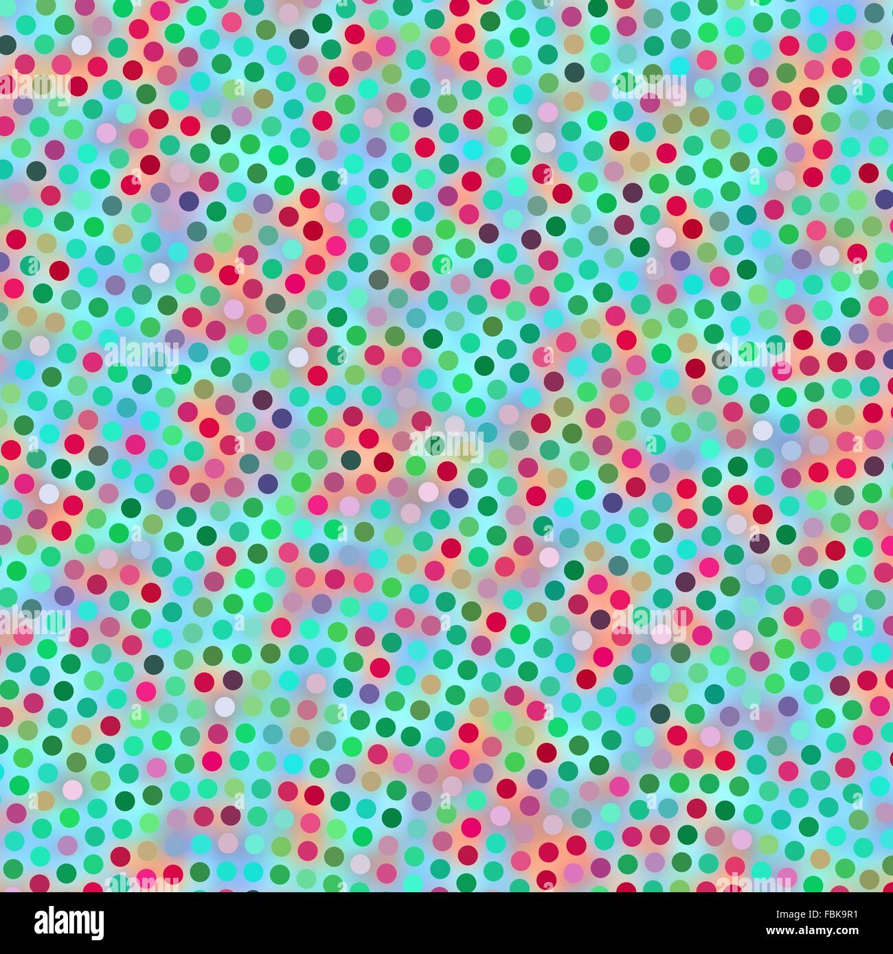 Abstract rounded pixel points mosaic. EPS 8 Stock Vector Image & Art ...
