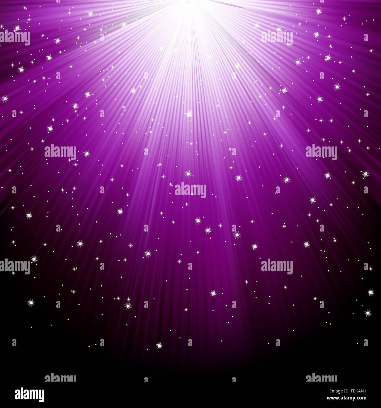 Snow and stars are falling on background. EPS 8 Stock Vector Image ...