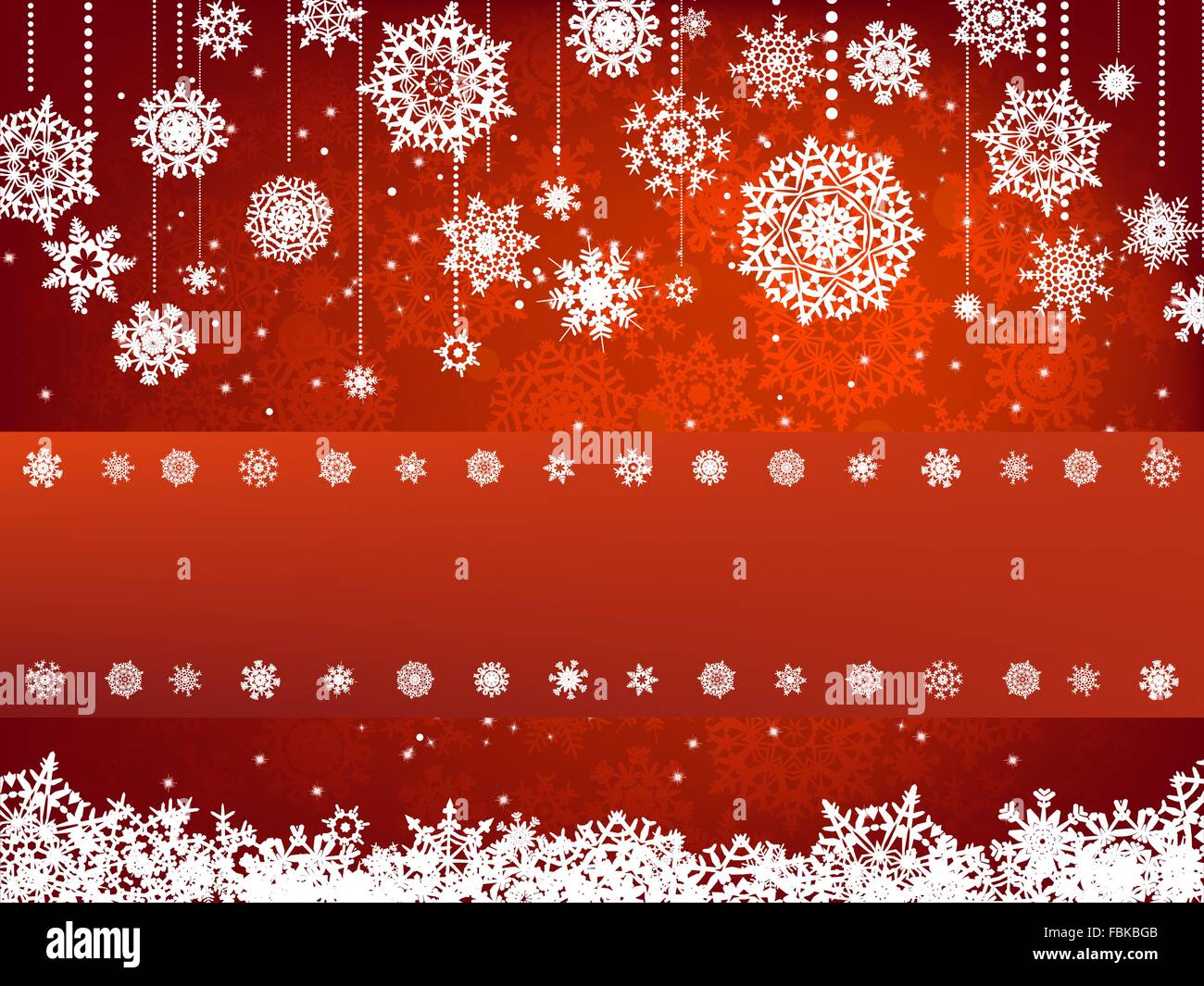 Christmas background with copyspace. EPS 8 Stock Vector