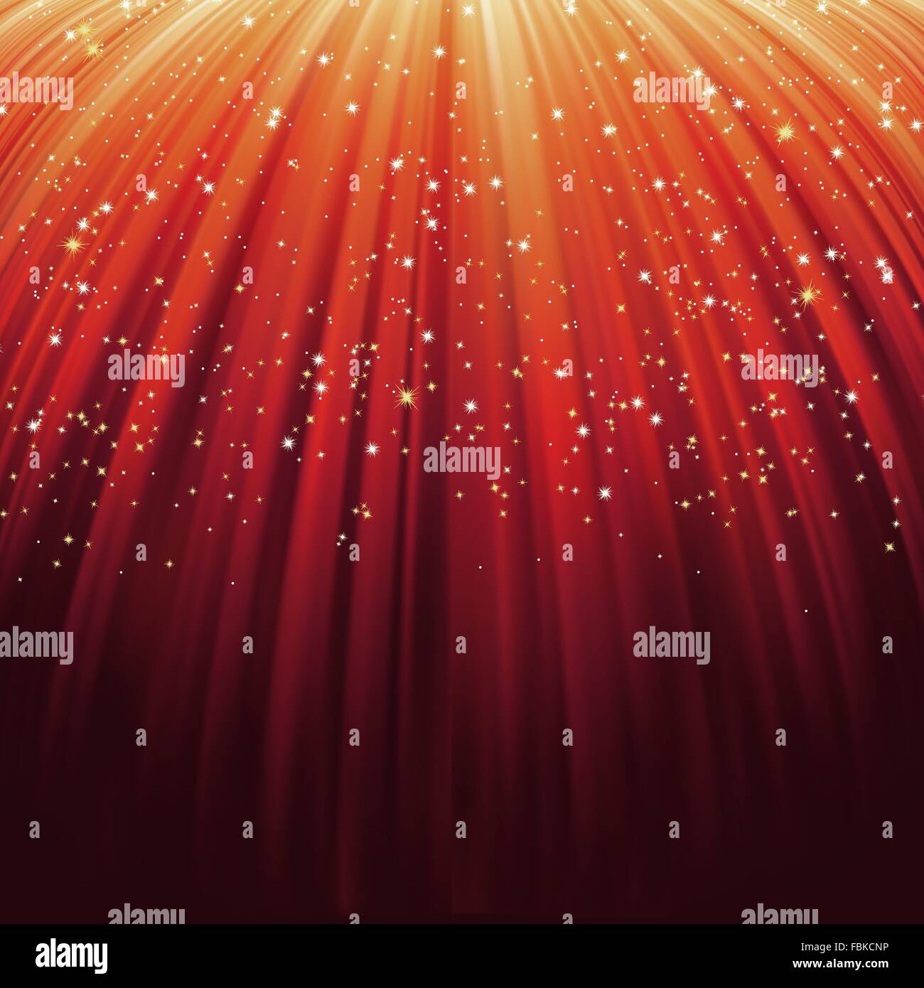 Snow and stars falling on the background. EPS 8 Stock Vector Image ...