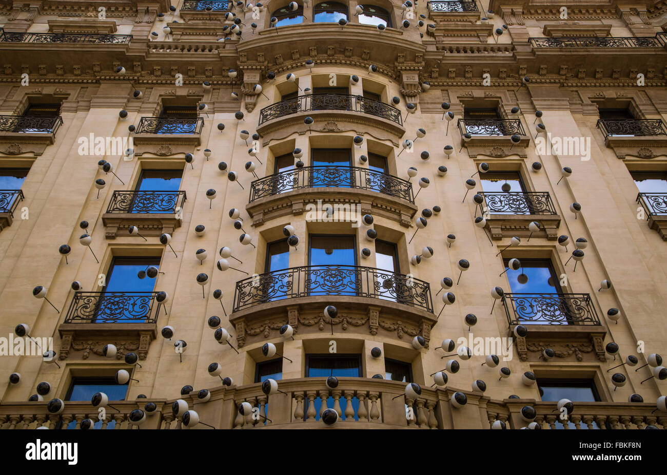 The Quirky Ohla Hotel In Barcelona With Eyes Projecting - 